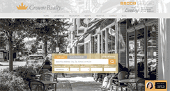 Desktop Screenshot of crownerealty.com